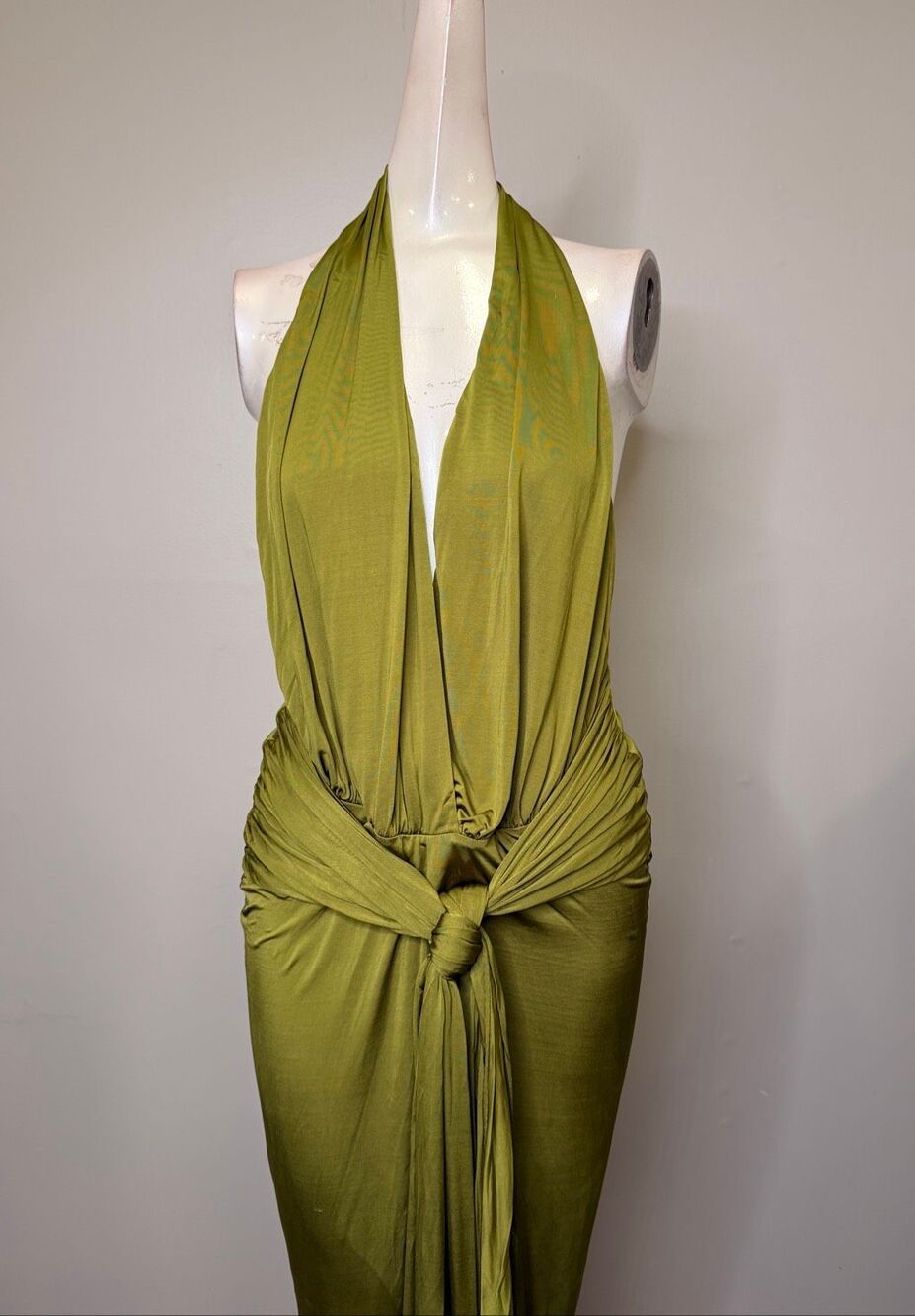 Lovers and Friends CORALIE EVENING DRESS IN CHARTREUSE Size Small $278 - Picture 5 of 9